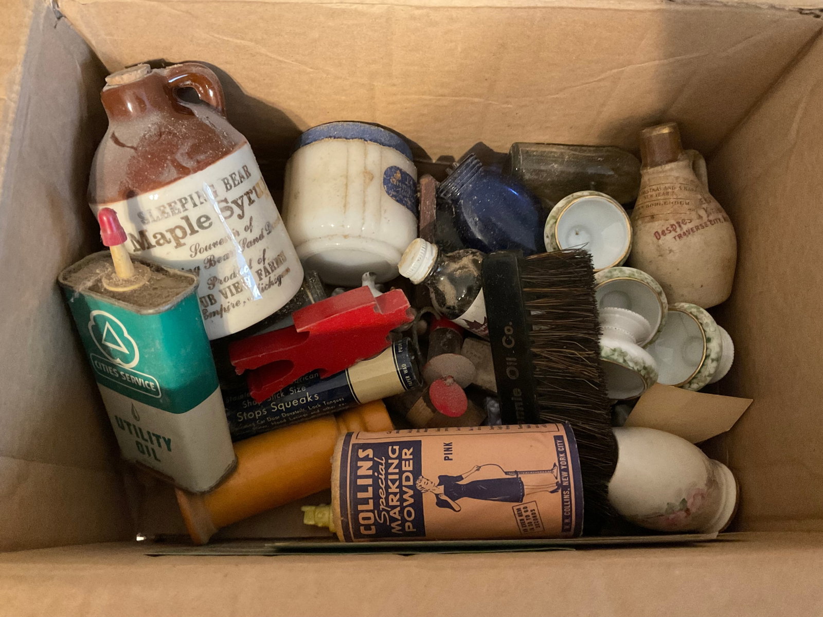 Lot of vintage advertising and more: Lot of vintage advertising and more