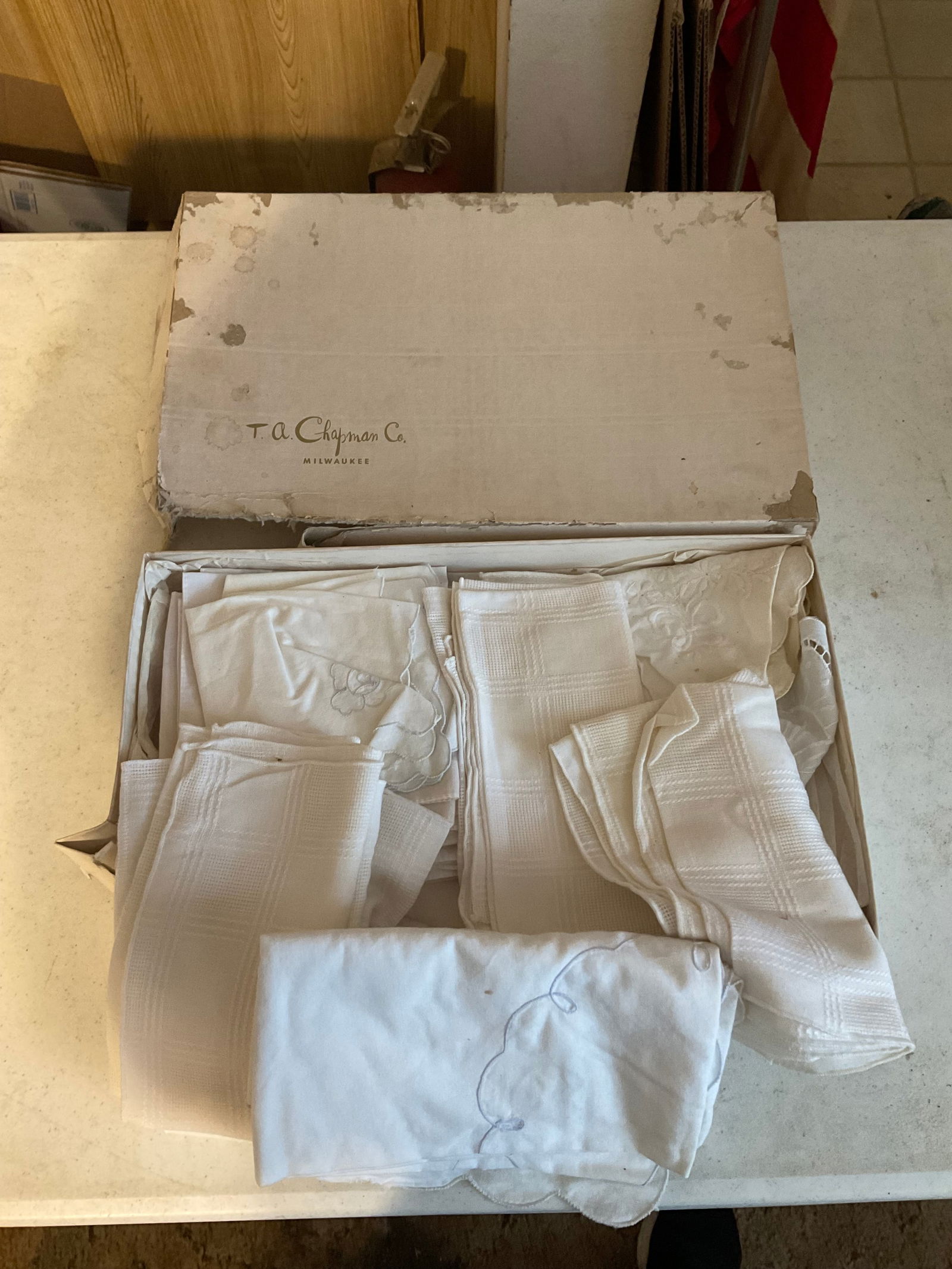 Lot vintage linen: Lot vintage linen