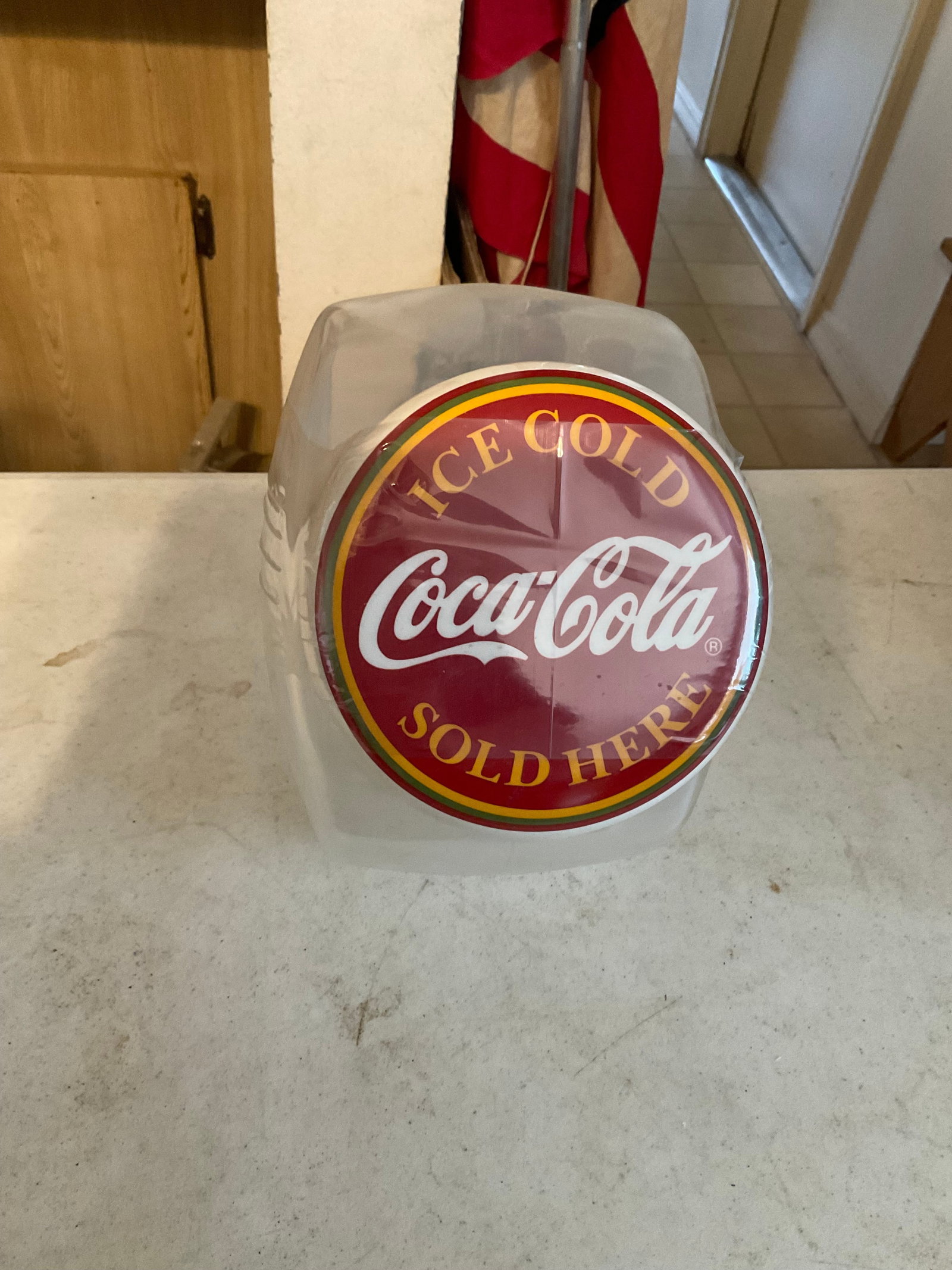 Coke Cola candy jar: Coke Cola candy jar
