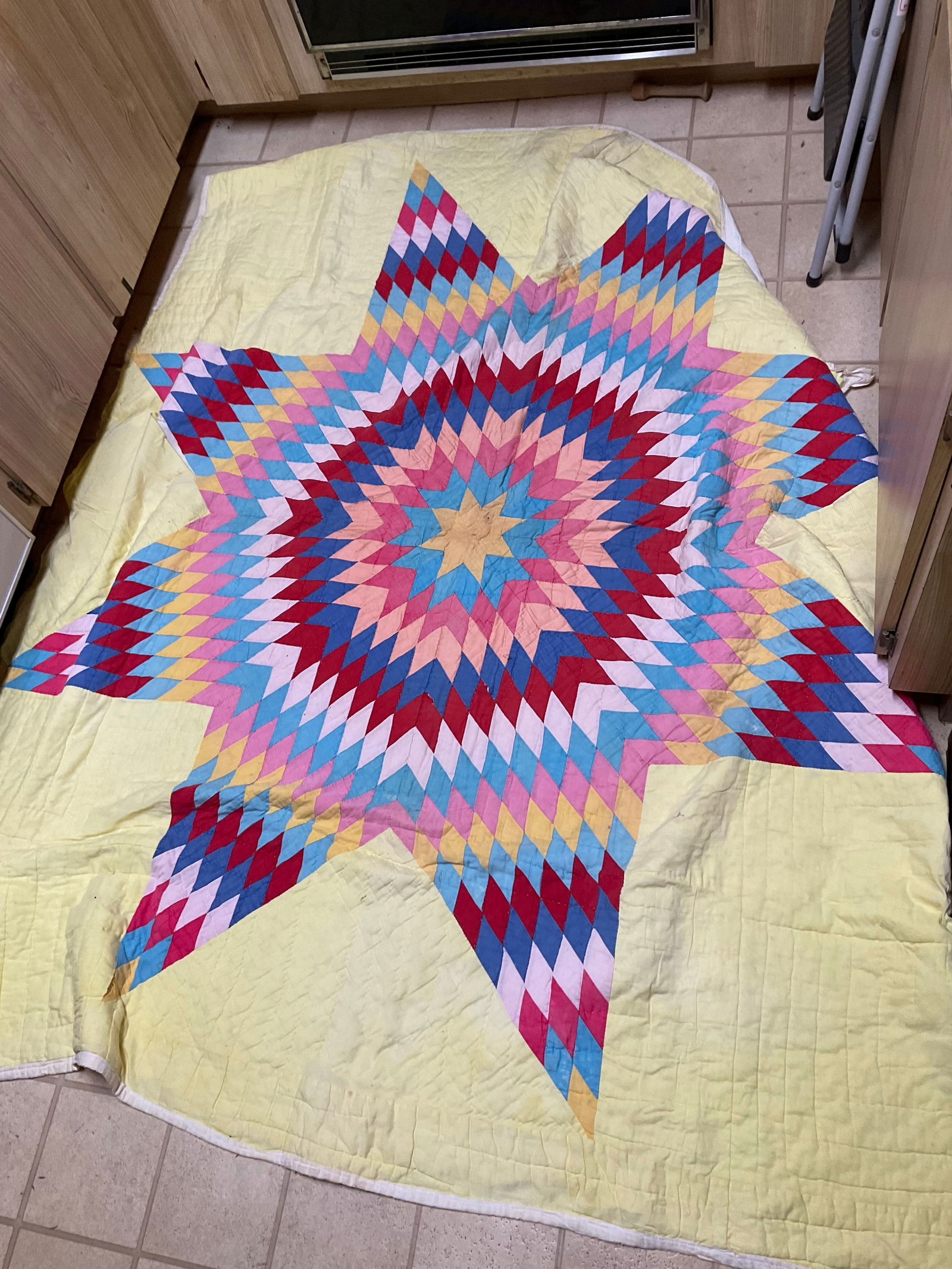 Vintage Indian patchwork quilts (1 of 1)