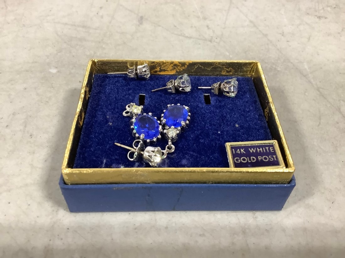 14k Gold Post Earrings (1 of 1)