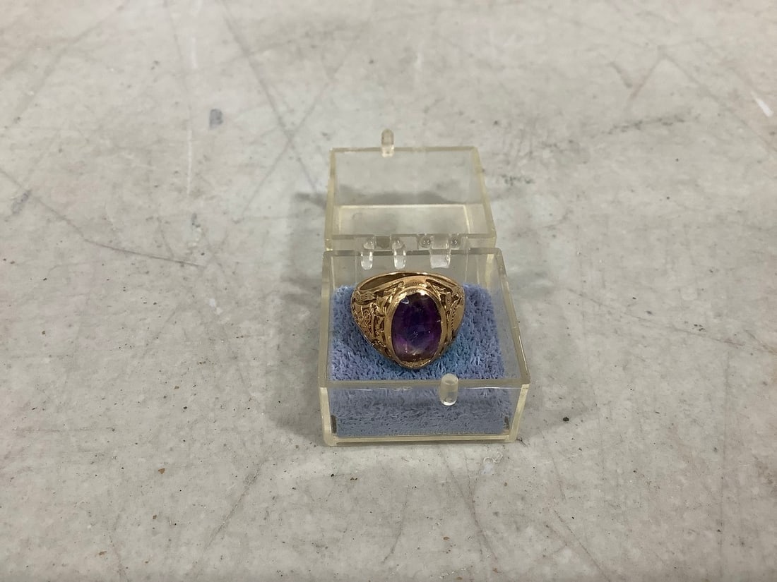 Tiffany 14k Gold Ring (with real stone) (1 of 1)