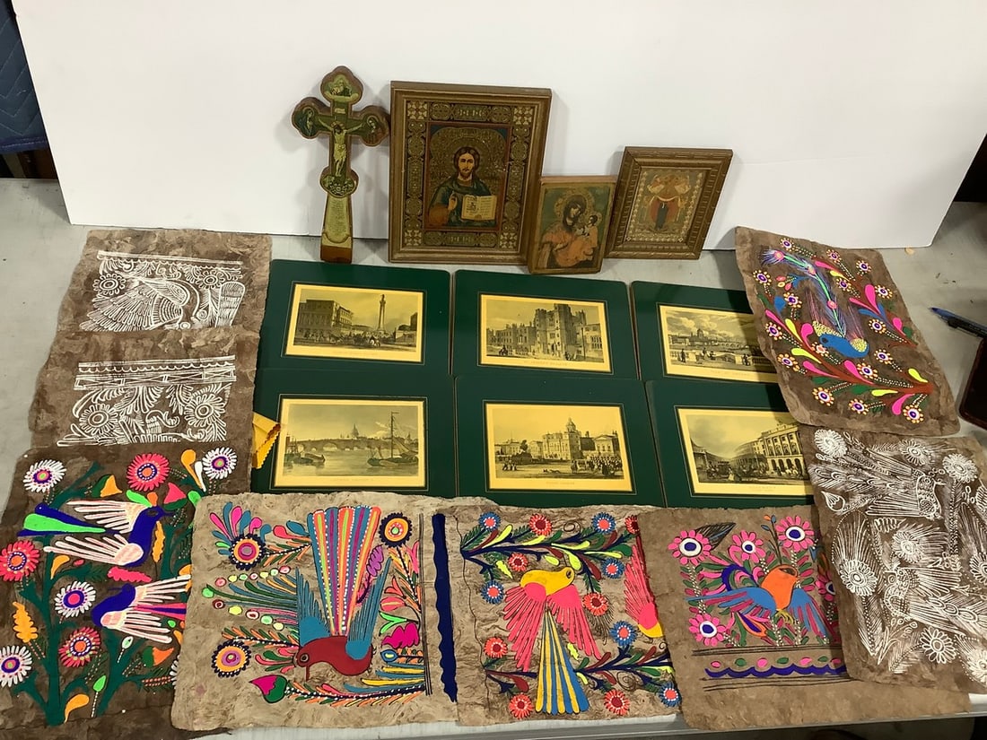 Various Art Prints, Religious Framed Artwork, Cross, and more (1 of 1)