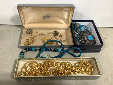 Costume jewelry(earrings, necklaces)