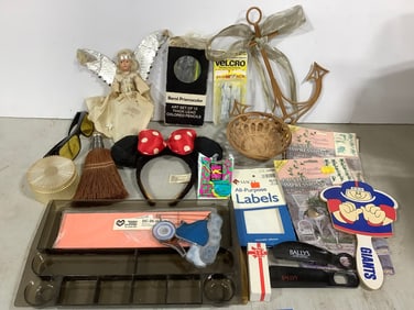 Minnie Mouse headband, velcro, anchor decor, and more