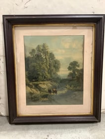 Framed artwork(28in.x33.75in.)