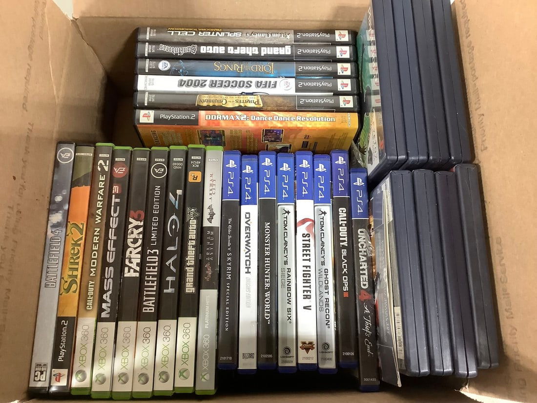 Various Console Games for Xbox 360, PS2, and PS4 (Overwatch, Lord of the Rings, Halo 4, and more) (1 of 1)