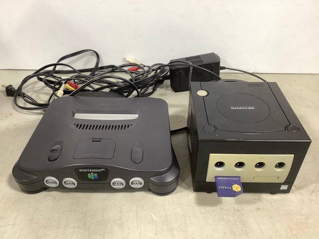 Nintendo Game Cube and Nintendo 64 Consoles (1 of 1)