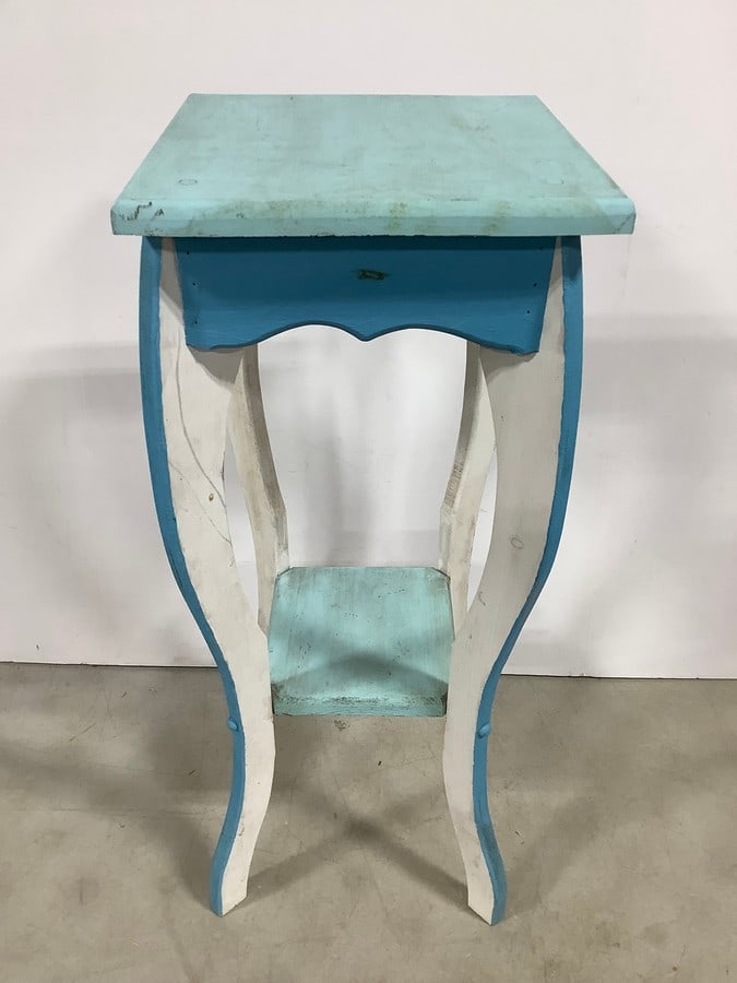 Small wooden table(27.5in.tall): Small wooden table(27.5in.tall)