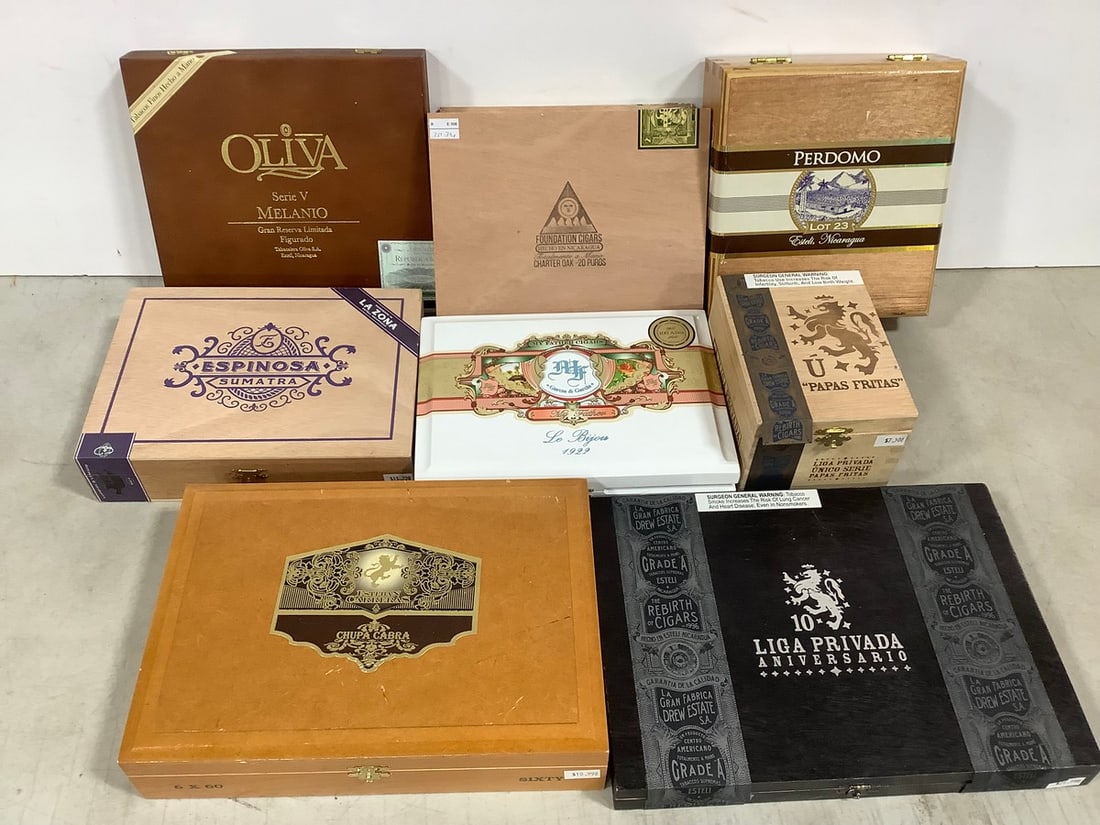Various Cigar Boxes (1 of 1)