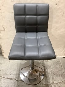 Gray Bar Stool (35.5in Tall)