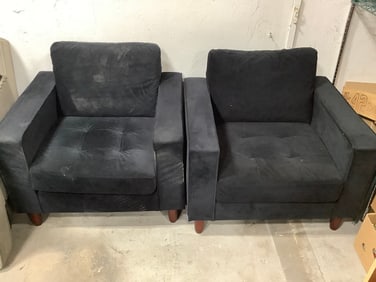 Black Armchairs