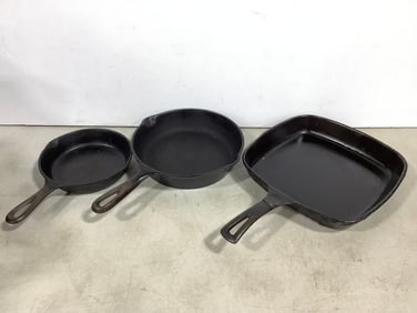 Cast Iron Skillet and Pans