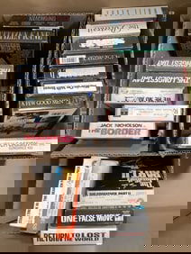 Various VHS Tapes (The Border, Moonstruck, A Few Good Men, and more)