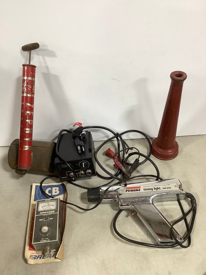 Zephyr Sprayer, Penske Timing Light, CB Transmitter, and more (1 of 1)