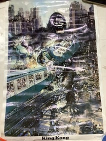 Vintage Authentic King Kong Movie Poster - 1976 (23inx34in)