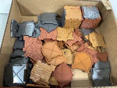 Large Lot of Fortnite Epic Games Pieces (Brick, Wood, Metal)