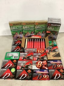 Sealed Audio/Video Tapes