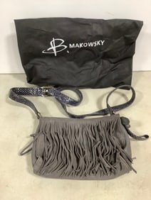 B Makowsky Handbag with Dust Cover