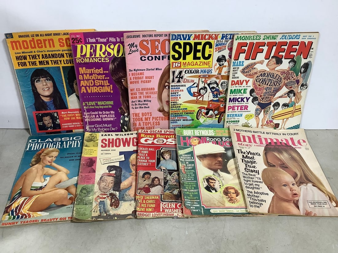 Vintage magazines(Intimate, Classic Photography, Fifteen, and more): Vintage magazines(Intimate, Classic Photography, Fifteen, and more)
