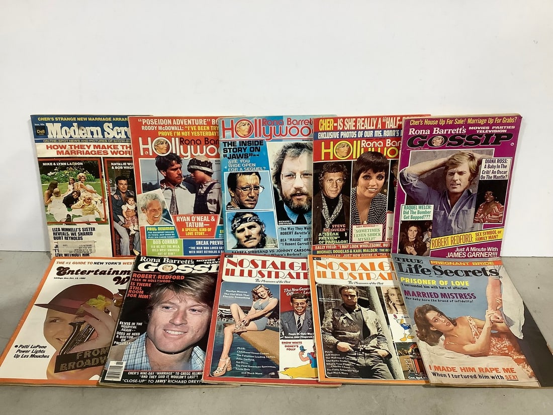 Vintage magazines(Gossip, Hollywood, True Life Secrets, and more): Vintage magazines(Gossip, Hollywood, True Life Secrets, and more)
