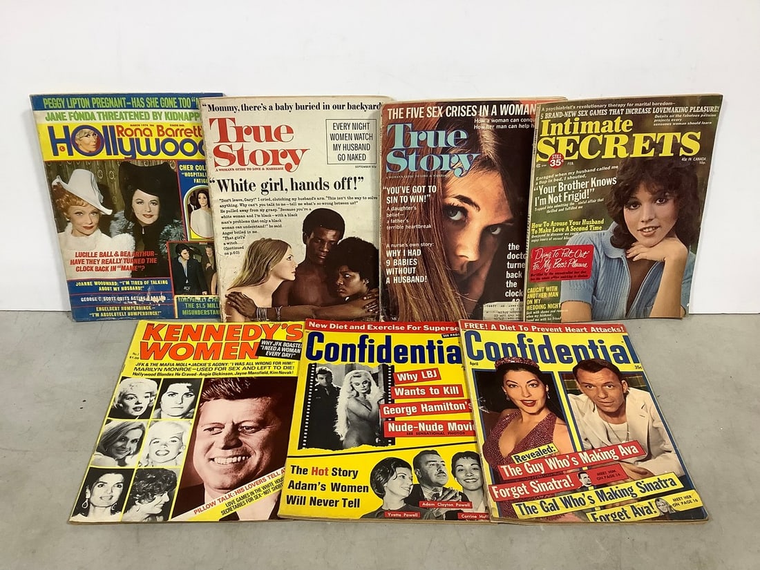 Vintage magazines(Intimate Secrets, True Story, Confidential, and more): Vintage magazines(Intimate Secrets, True Story, Confidential, and more)