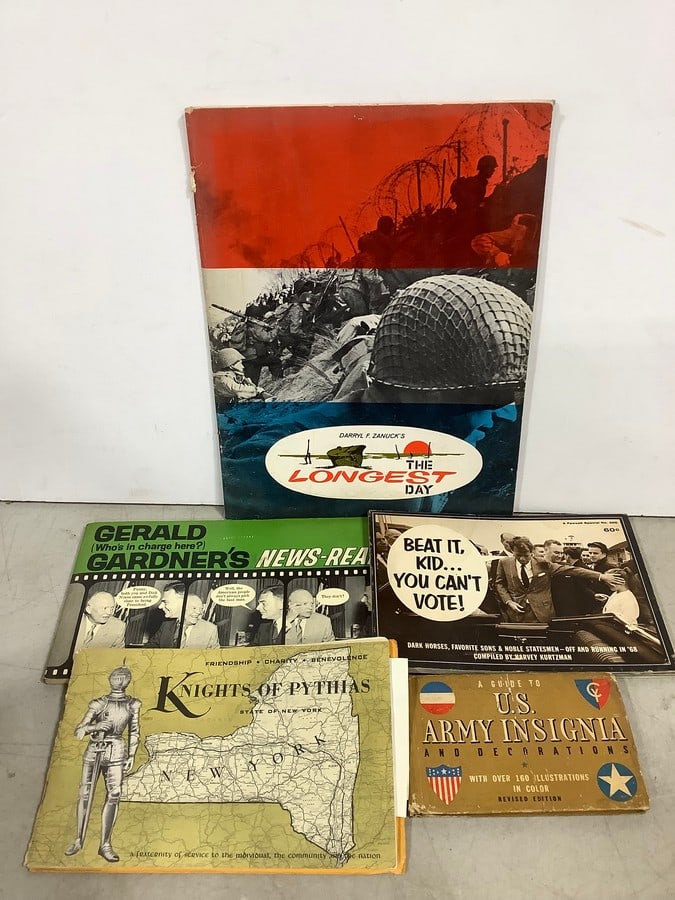 The Longest Day magazine and vintage booklets: The Longest Day magazine and vintage booklets