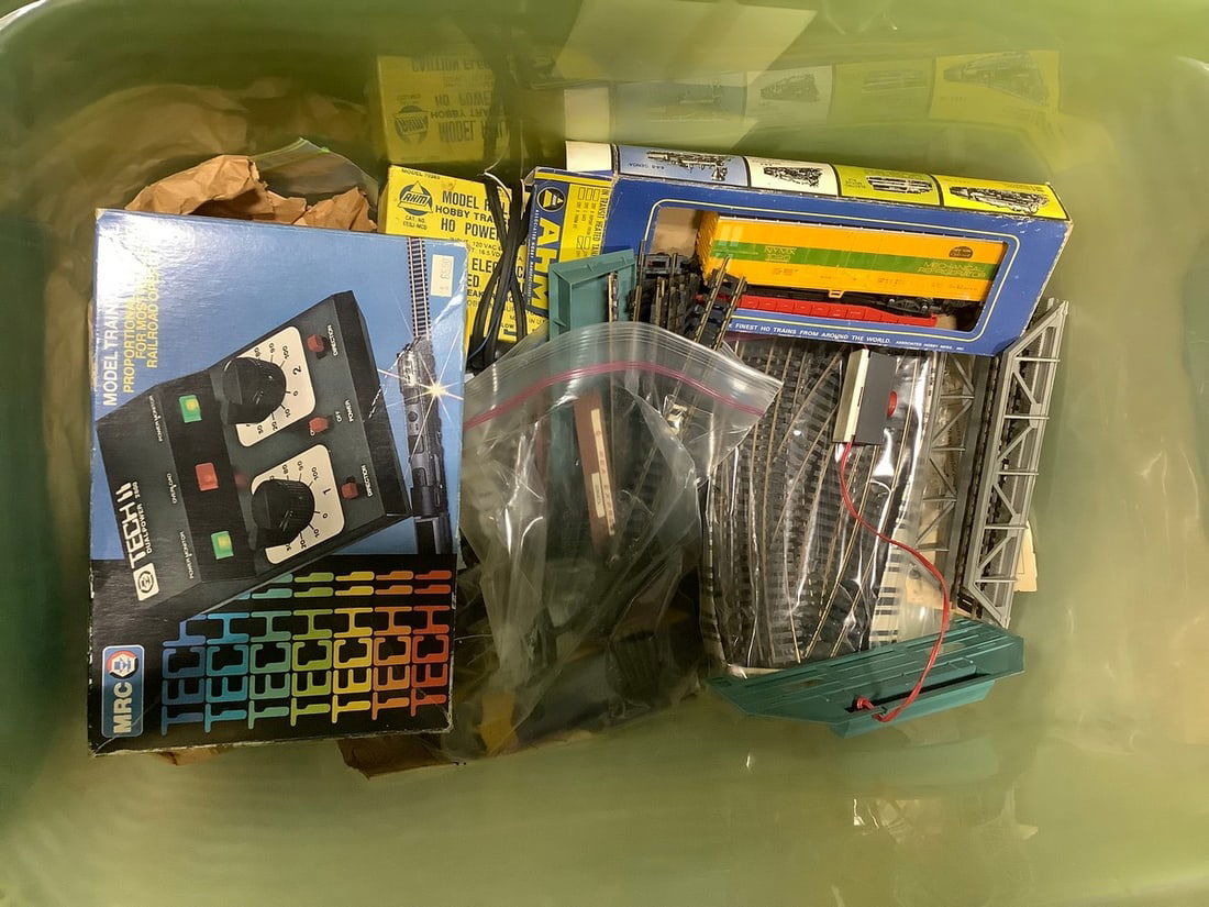 Model train control proportional tracking, AHM train car, and more (1 of 1)