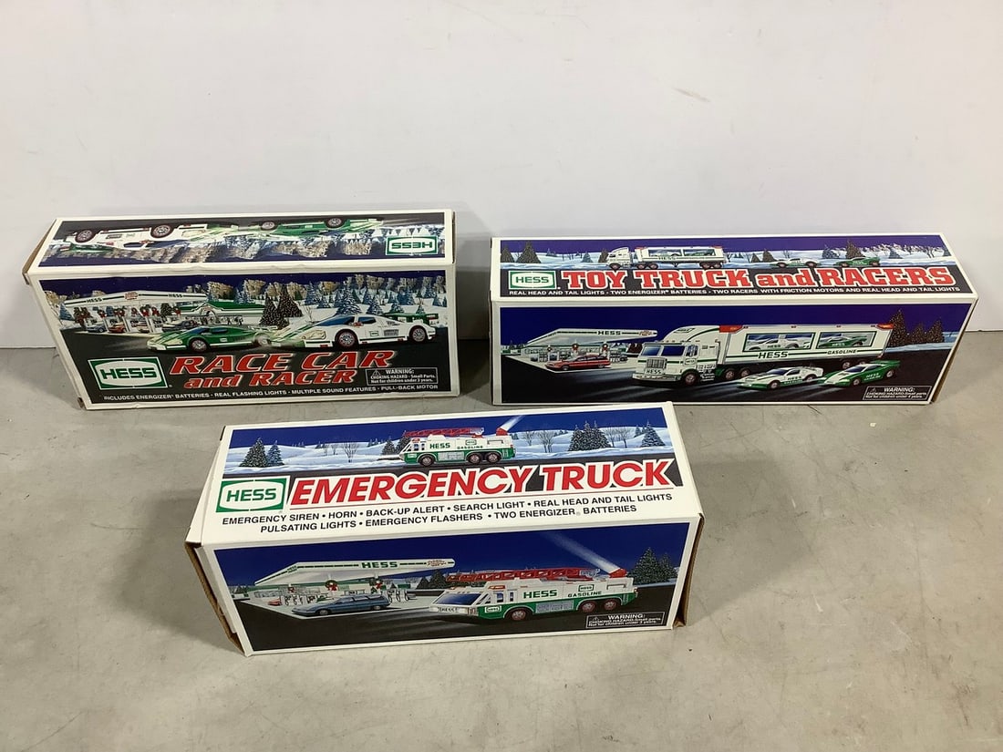 Various HESS trucks(new in box) (1 of 1)