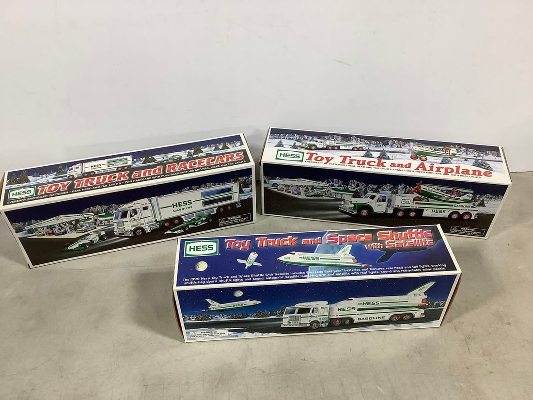 Various HESS trucks(new in box) (1 of 1)