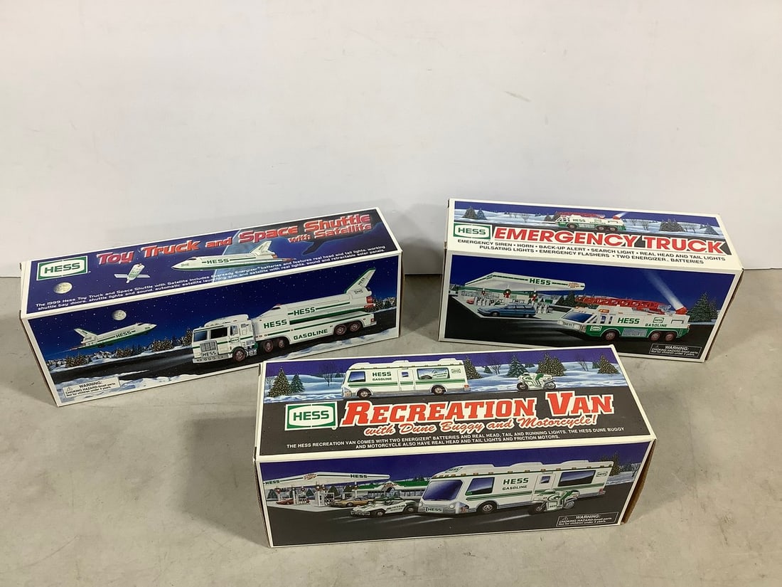 Various HESS trucks(new in box) (1 of 1)