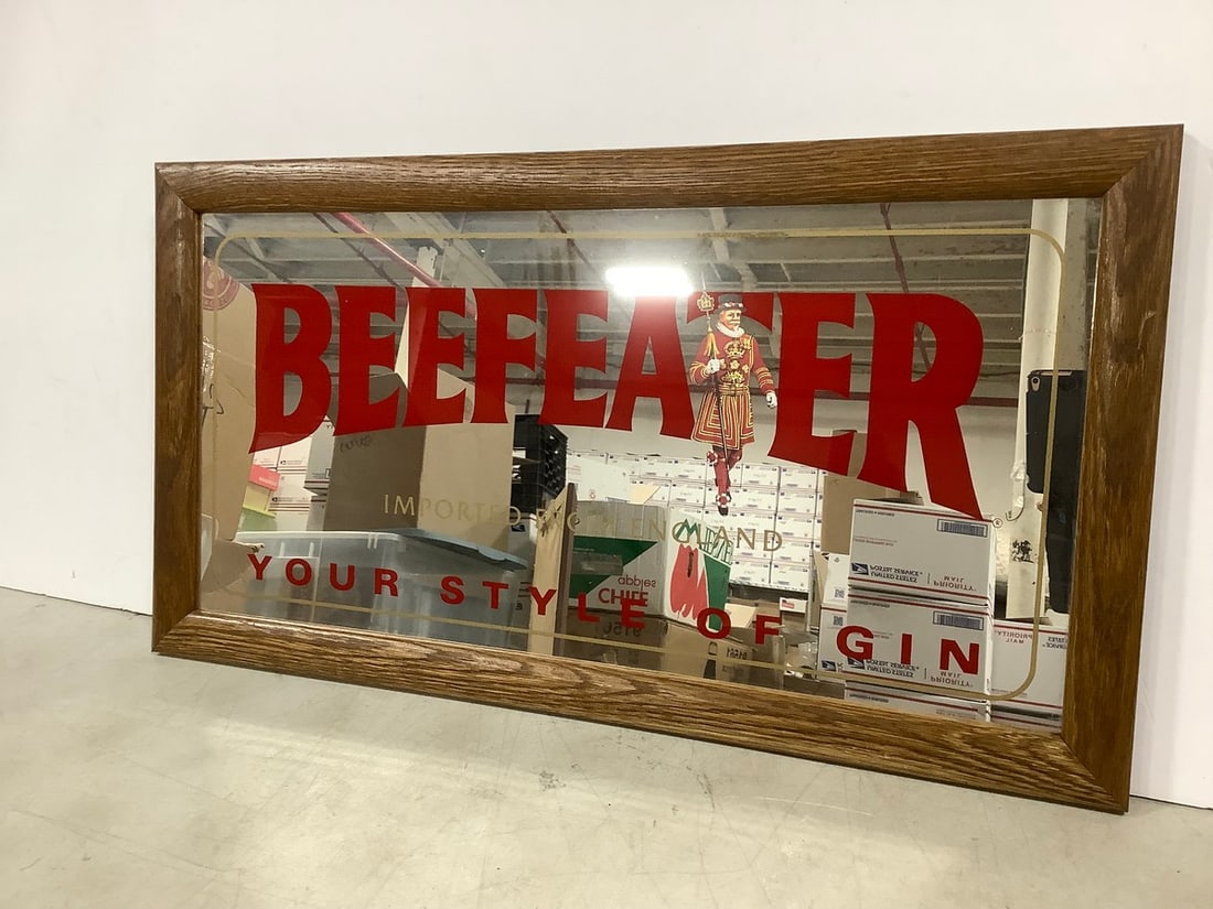 Beefeater - Your Style of Gin Decorative Mirror (14.5in26.25in): Beefeater - Your Style of Gin Decorative Mirror (14.5in26.25in)