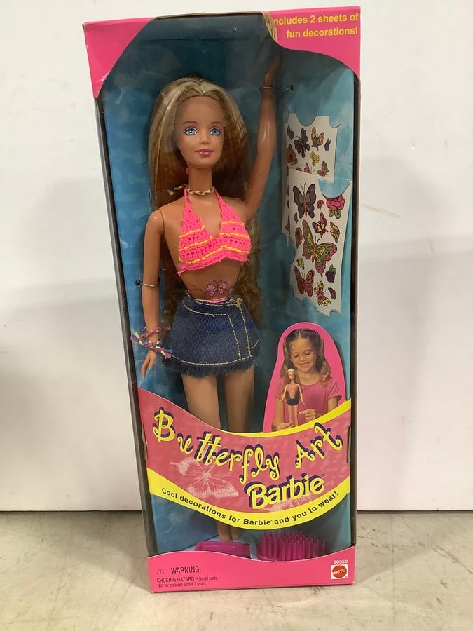Butterfly Art Barbie Doll *New in Box*: Butterfly Art Barbie Doll *New in Box*