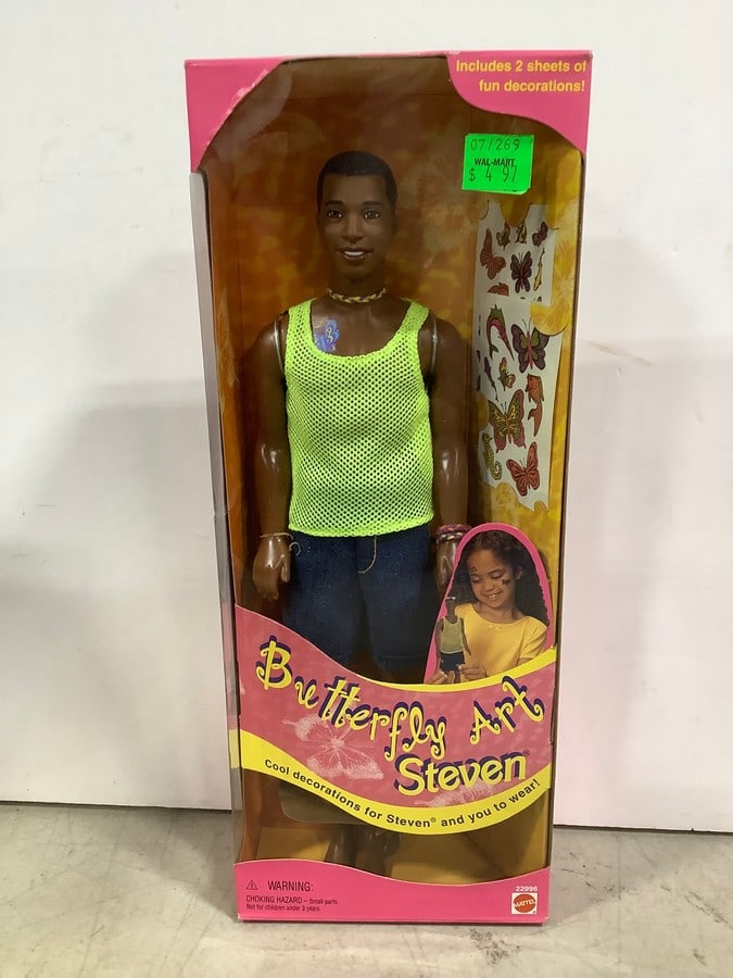 Butterfly Art Steven Doll *New in Box*: Butterfly Art Steven Doll *New in Box*
