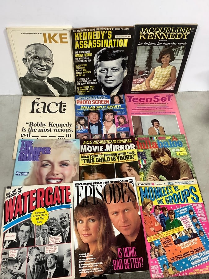 Vintage Magazines and Pictorial Biography: Vintage Magazines and Pictorial Biography