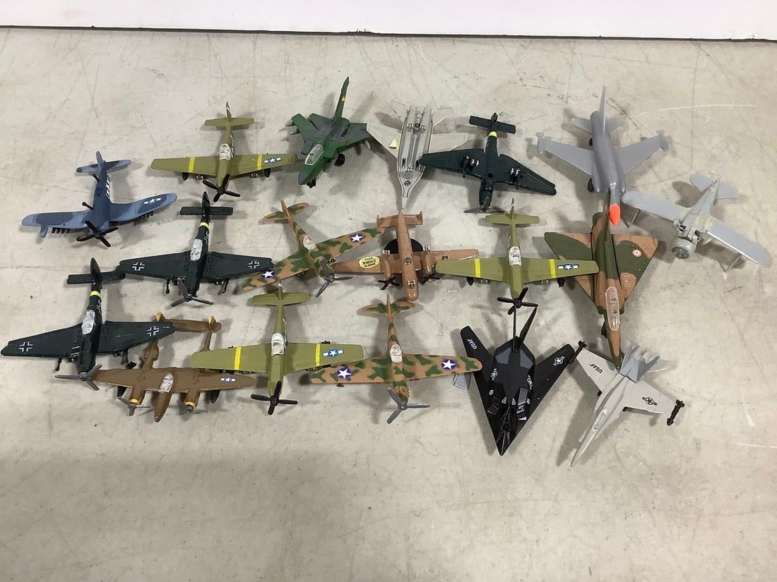 Vintage Army Plane Toys (1 of 1)