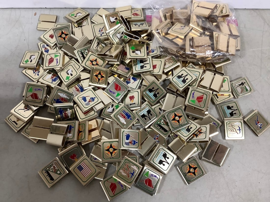 1960s Boy Scouts Belt Loops: 1960s Boy Scouts Belt Loops