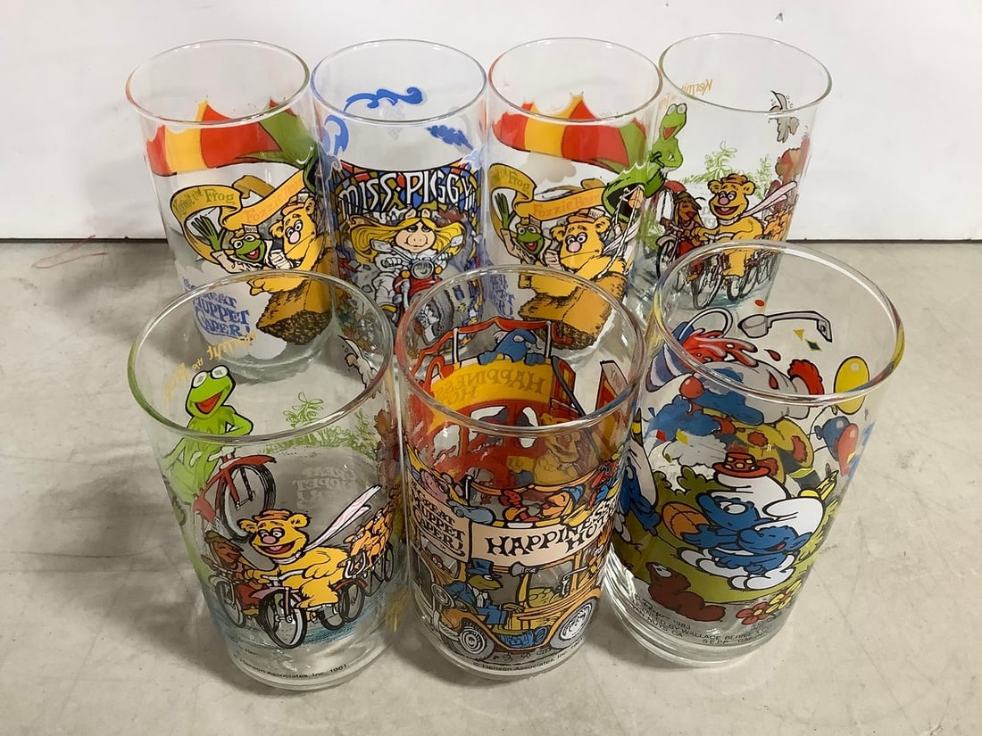 Various McDonalds Glasses (Tallest - 6in) (1 of 1)