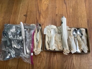 Royal stainless 1960s flatware(new-Board of Education NYC 1950s)