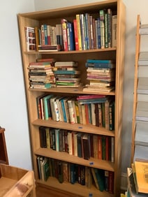 Wooden bookshelf(6ft.x3ft.)
