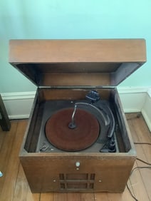 Vintage record player