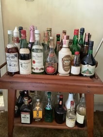Various alcohol(Praline liqeur, Bacardi, and more)