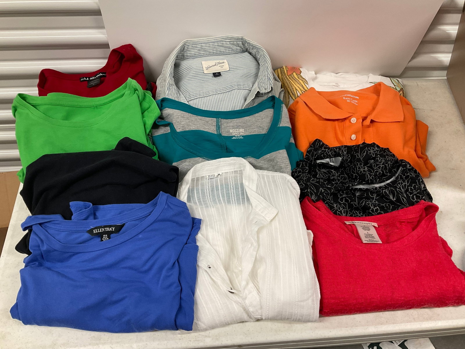 Lot of womens t-shirts and long sleeve shirt sizes M to L: Lot of womens t-shirts and long sleeve shirt sizes M to L