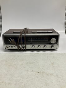 Vintage radio alarm clock