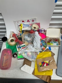 Lot of clown and party accessories