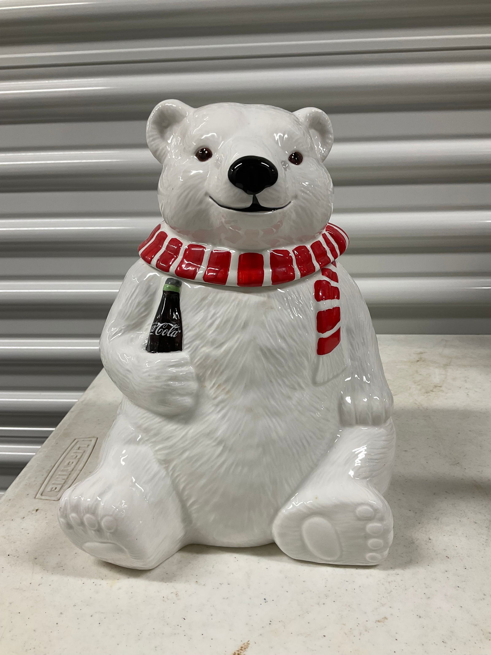 1994 Coca Cola Brand Polar Bear Cookie Jar (1 of 1)