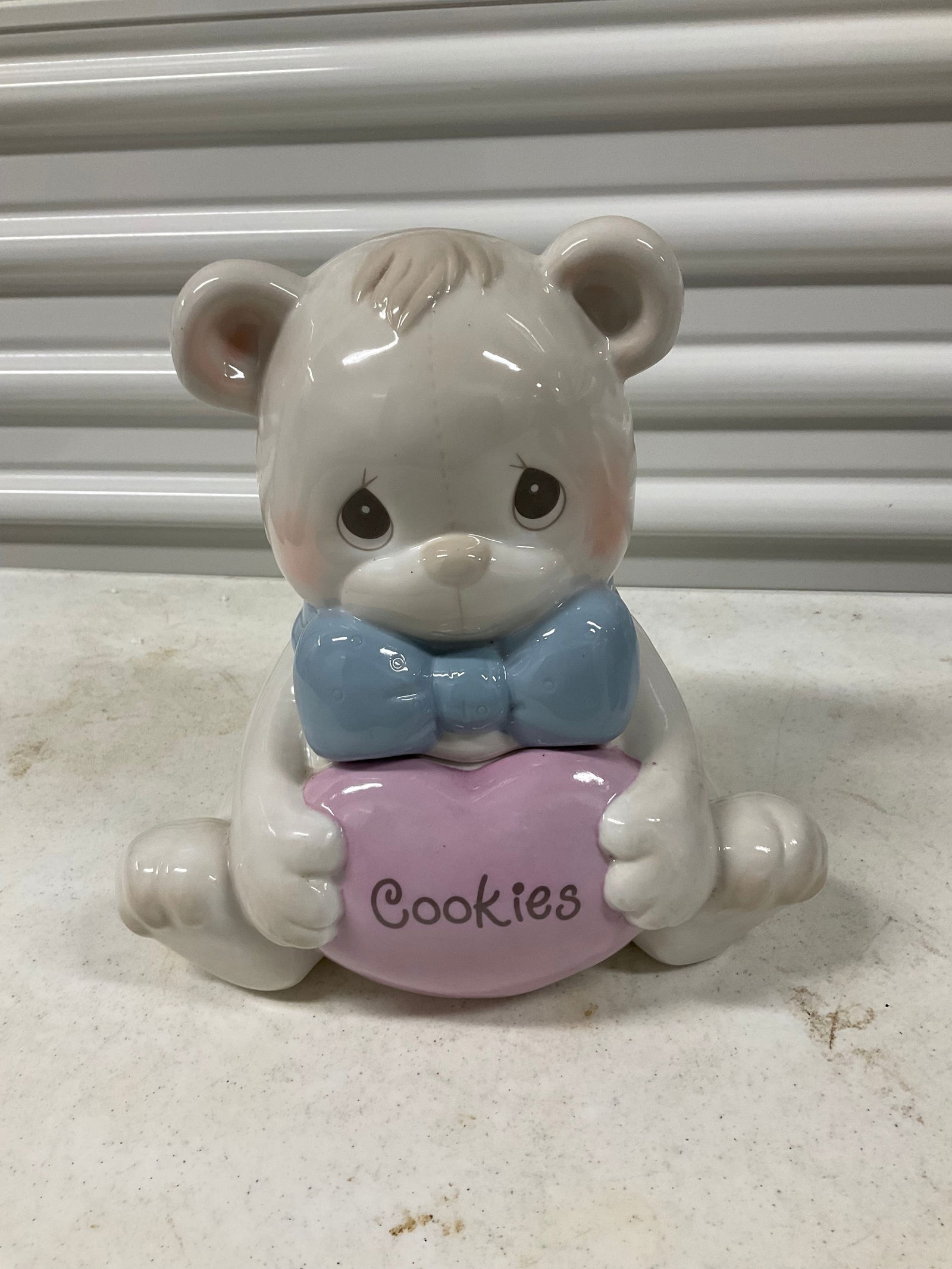 Vintage Teddy Bear cookie jar 11in (1 of 1)
