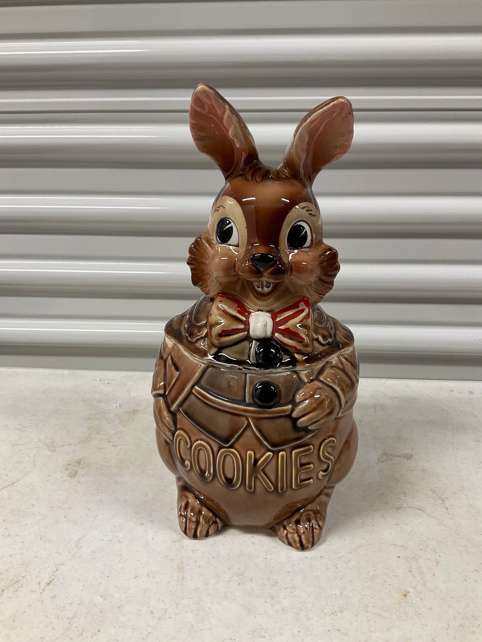 1950's Royal Sealy Peter Bunny Rabbit Cookie Jar (1 of 1)