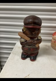 Vintage Baseball player 13in