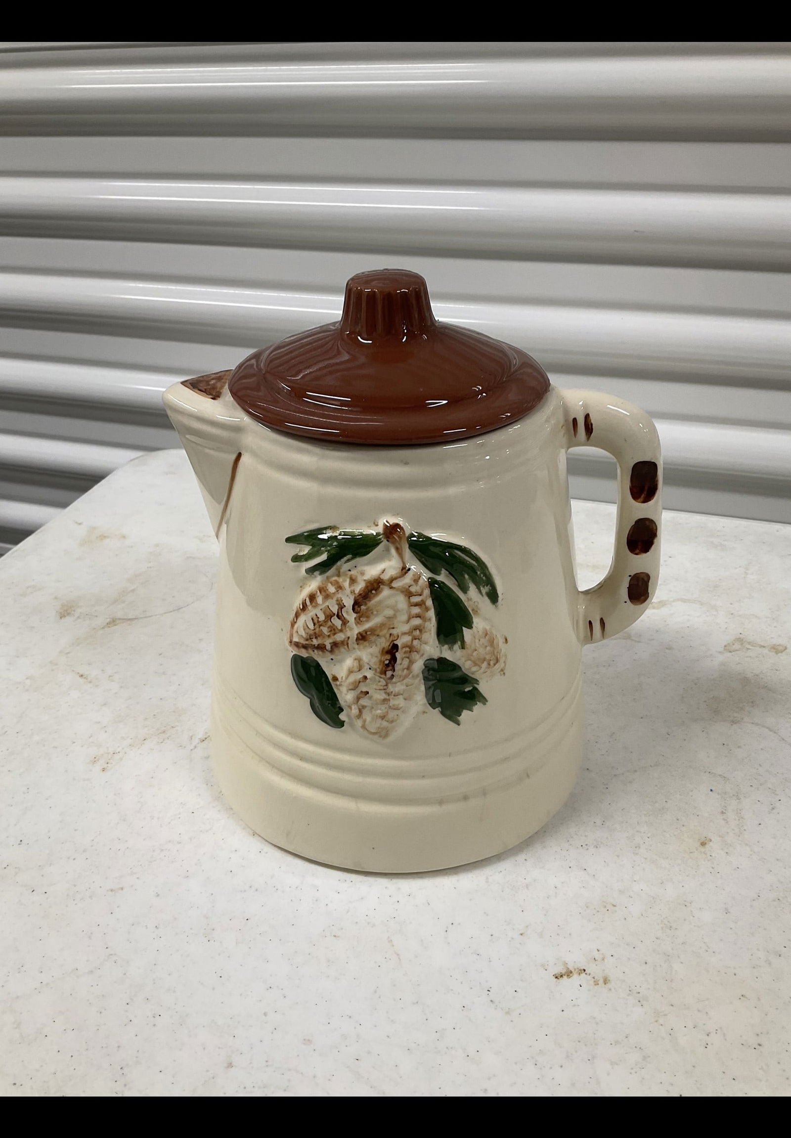 Vintage Pitcher cookie jar 10in (1 of 1)